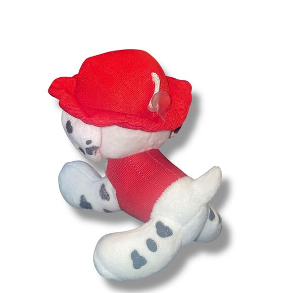 Nickelodeon Paw Patrol Plush Marshall Stuffed Animal Dog Nursery 7" Red Lot of 2 - Picture 5 of 14